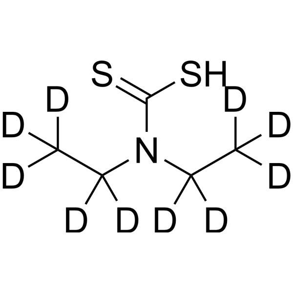 Ditiocarb-d10 (Diethyldithiocarbamic acid-d10) 1261734-83-1
